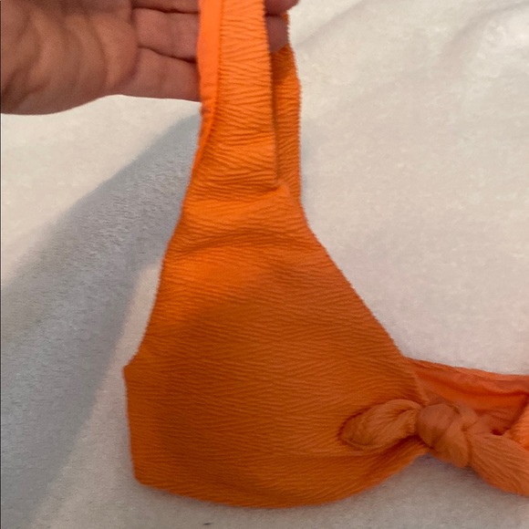 RVCA Orange Bikini Top - Picture 4 of 6